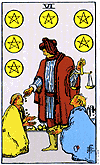 [picture of Six of Pentacles]